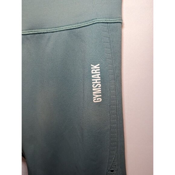 Gymshark Women’s Energy+ Seamless Leggings Size XL Color Eucalyptus Green - Picture 4 of 13